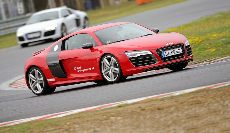 Audi R8 - tor Poznań