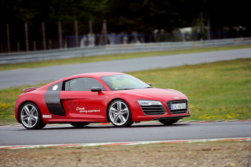 Audi R8 - tor Poznań