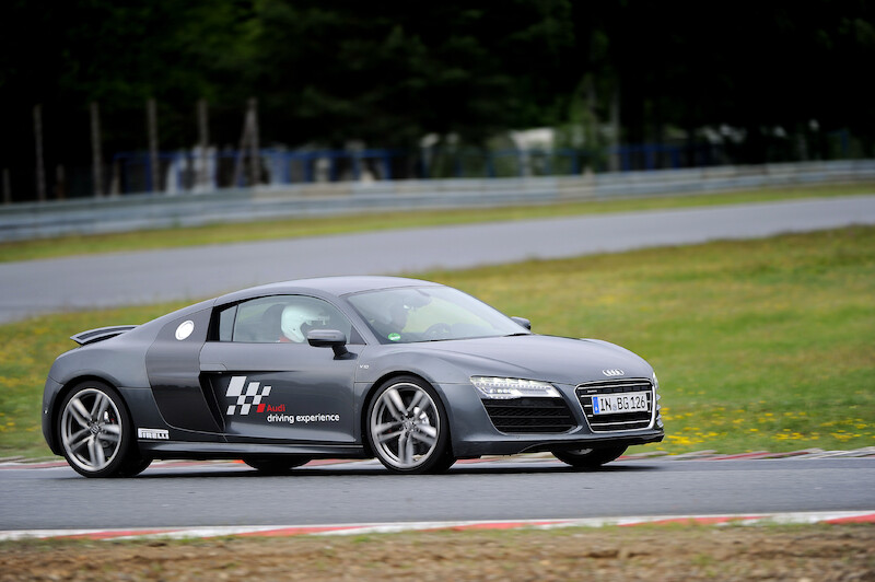 Audi R8 - tor Poznań