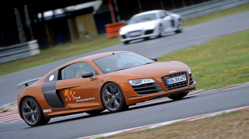 Audi R8 - tor Poznań