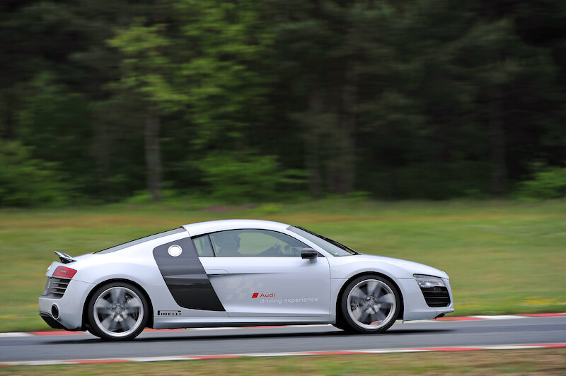 Audi R8 - tor Poznań