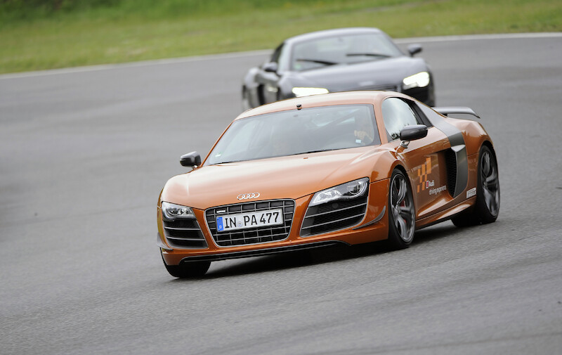 Audi R8 - tor Poznań