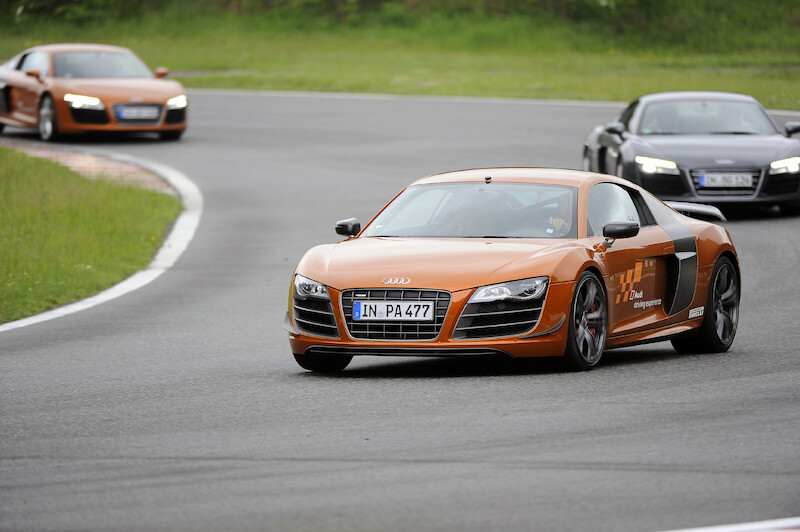 Audi R8 - tor Poznań