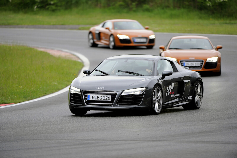 Audi R8 - tor Poznań