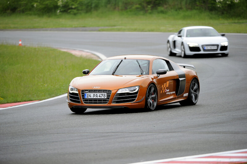 Audi R8 - tor Poznań