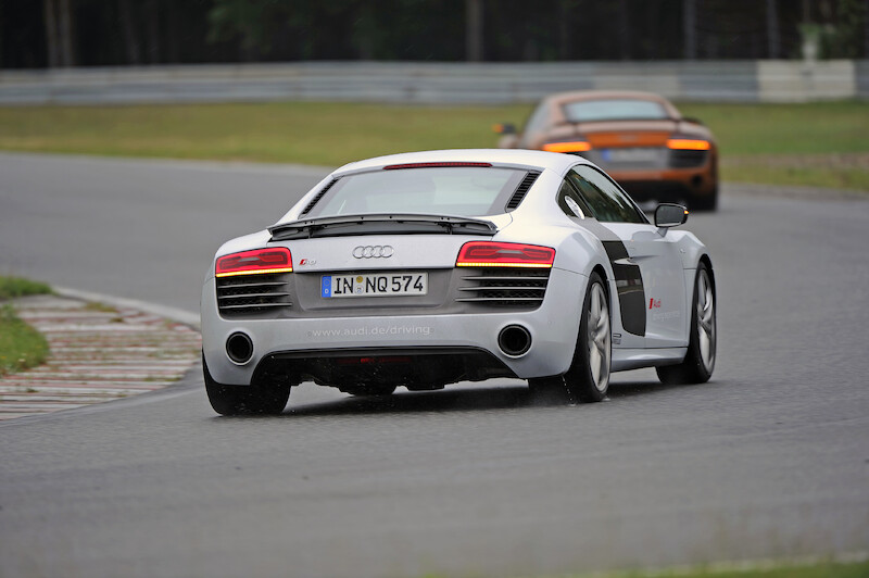 Audi R8 - tor Poznań