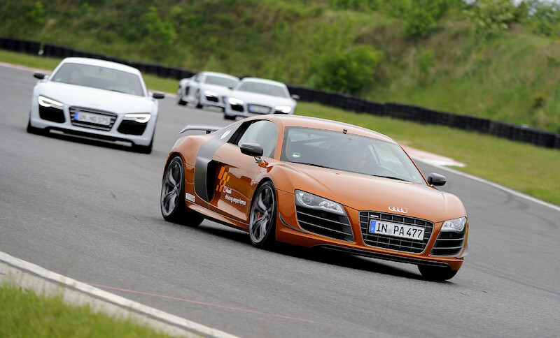 Audi R8 - tor Poznań