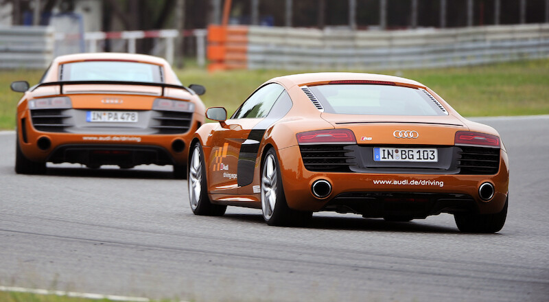 Audi R8 - tor Poznań