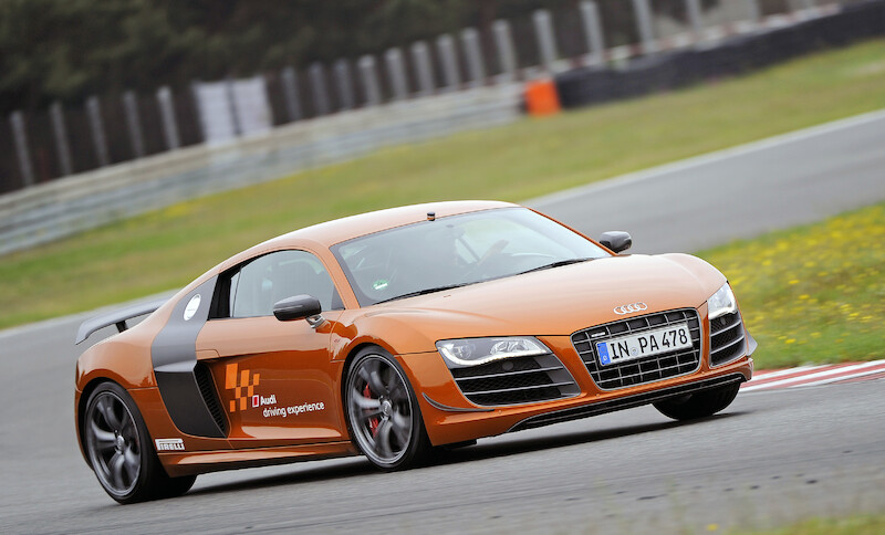 Audi R8 - tor Poznań