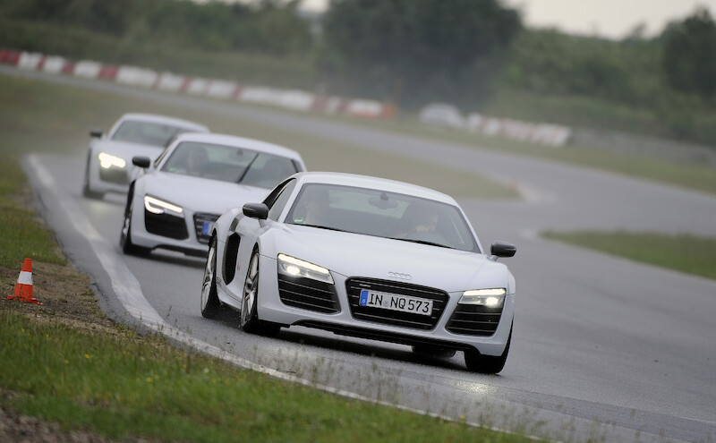 Audi R8 - tor Poznań