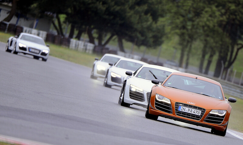 Audi R8 - tor Poznań