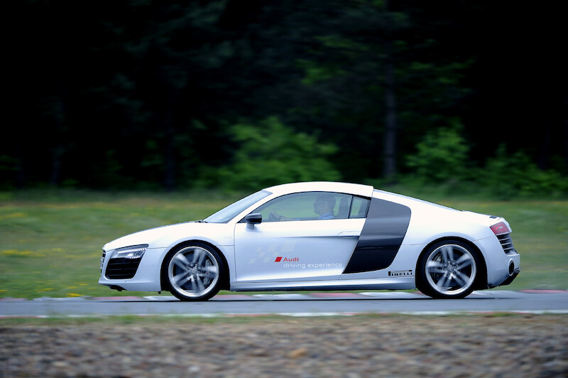 Audi R8 - tor Poznań