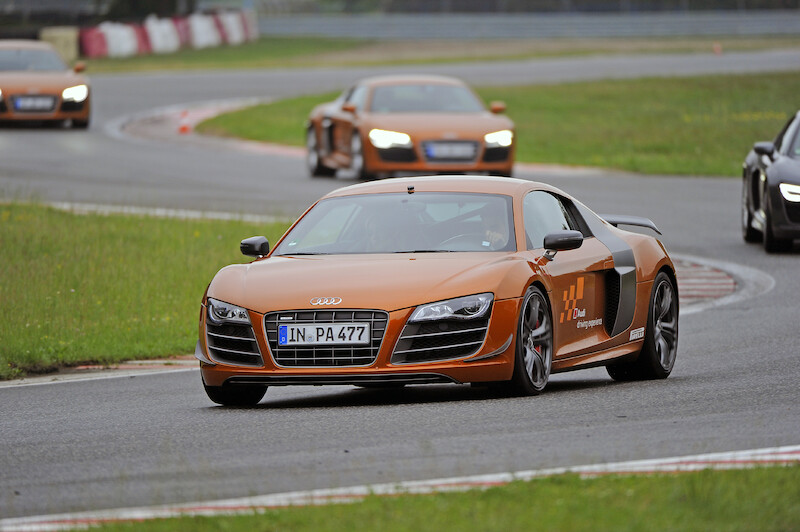 Audi R8 - tor Poznań