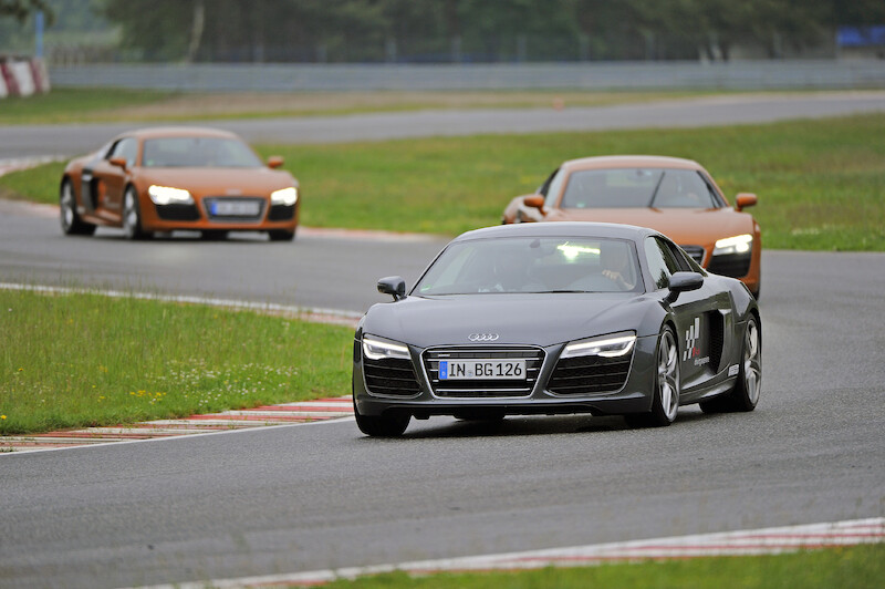 Audi R8 - tor Poznań