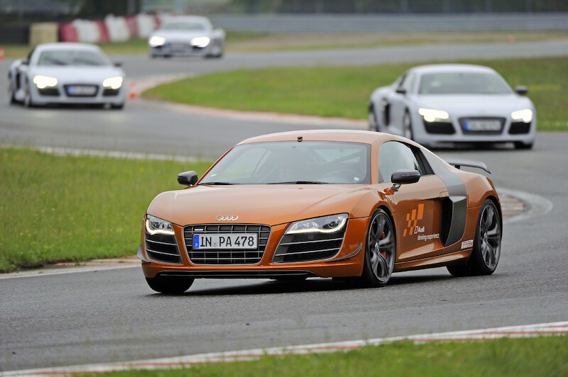 Audi R8 - tor Poznań