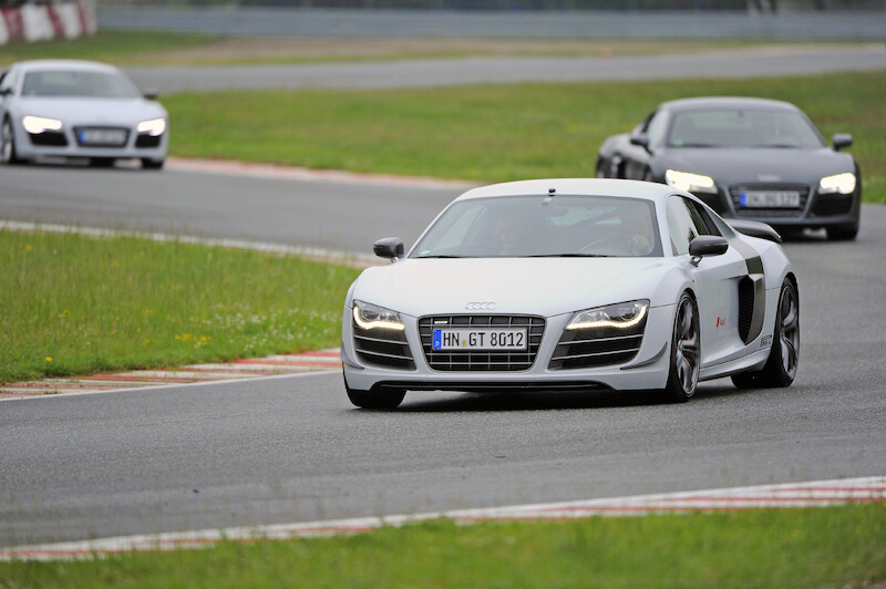 Audi R8 - tor Poznań