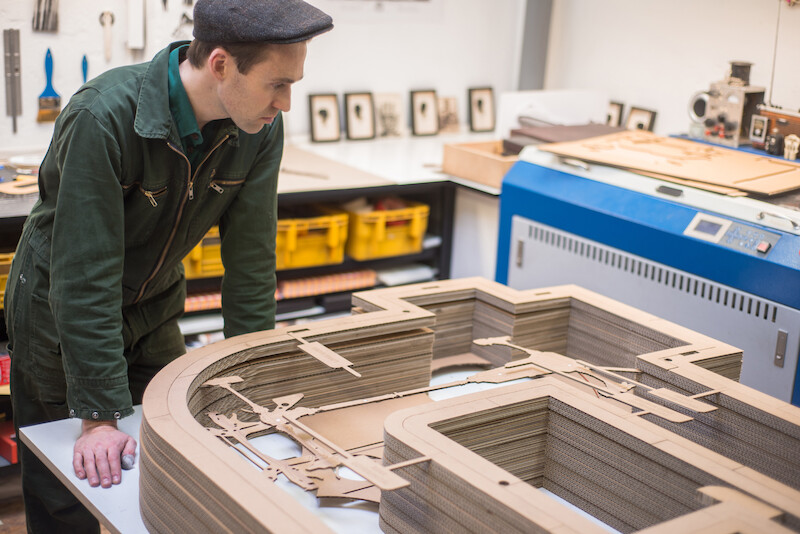 Wycinanka quattro: Audi na targach wzorniczych Design Miami/Bazylea