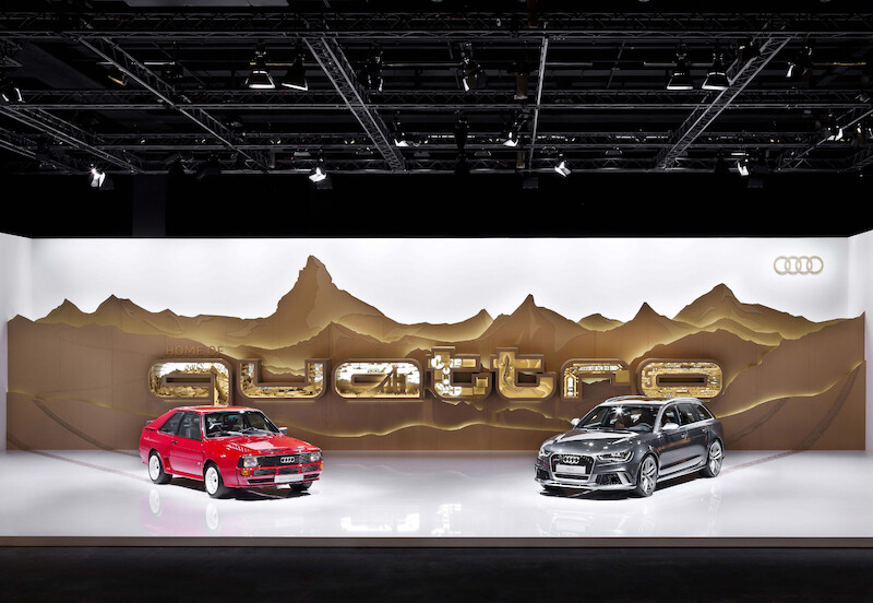 Wycinanka quattro: Audi na targach wzorniczych Design Miami/Bazylea