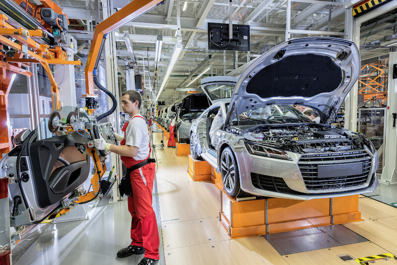 Audi Hungaria: start produkcji nowego Audi TT Coupé
