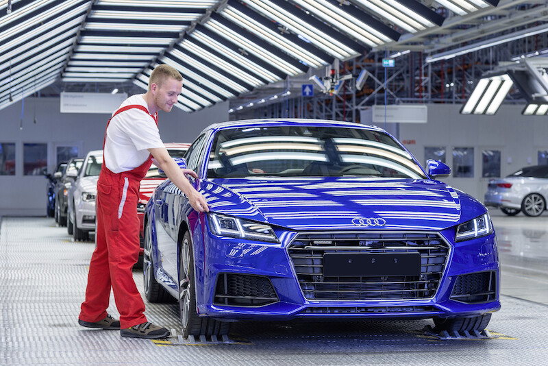 Audi Hungaria: start produkcji nowego Audi TT Coupé