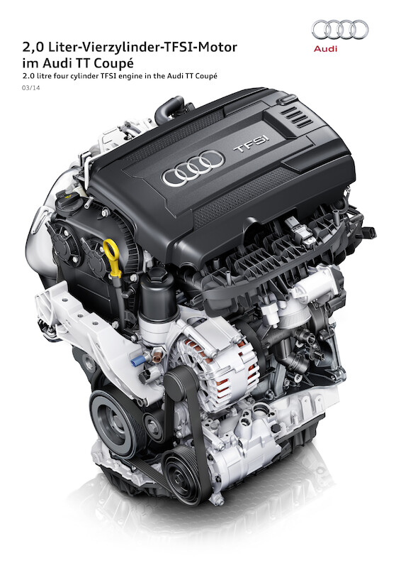 Audi TT Coupé - dane techniczne