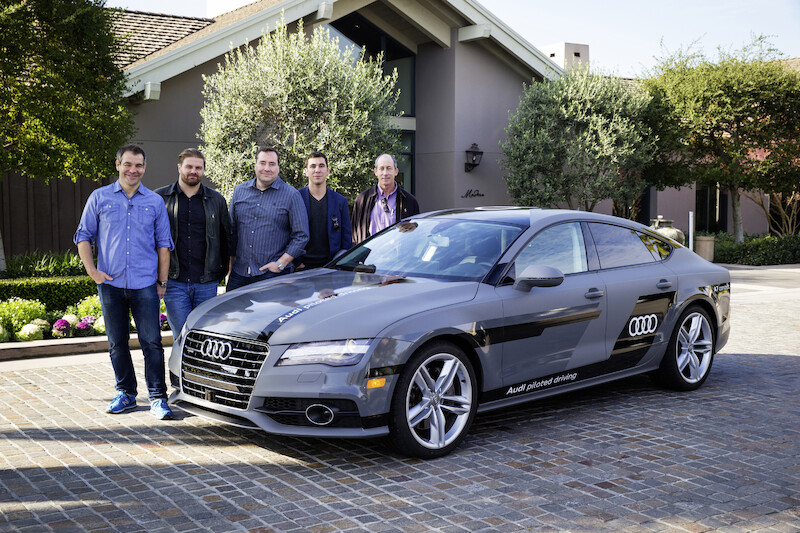 Długodystansowy test zakończony sukcesem: Audi A7 Sportback piloted driving concept pokonało 560 mil i zameldowało się na mecie w Las Vegas