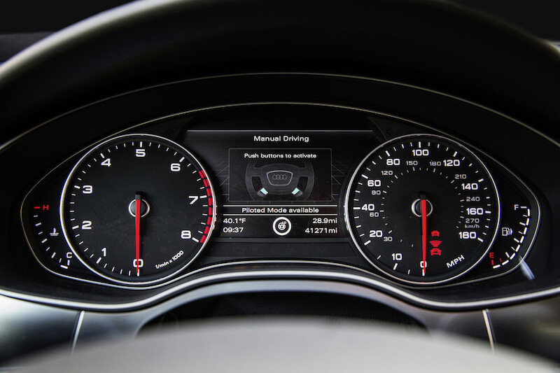 Długodystansowy test zakończony sukcesem: Audi A7 Sportback piloted driving concept pokonało 560 mil i zameldowało się na mecie w Las Vegas