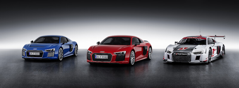 Audi R8 V10, Audi R8 V10 plus, Audi R8 LMS