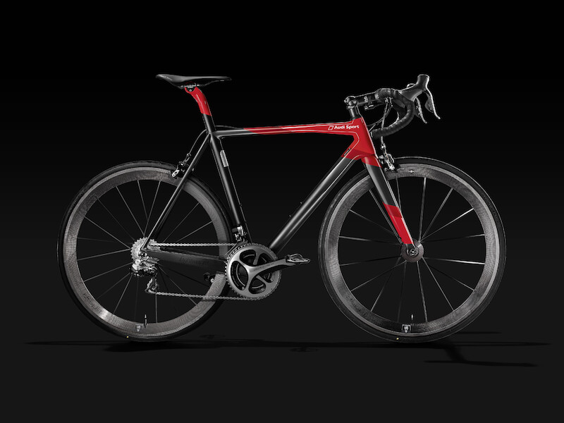 Audi przedstawia pierwszy wyścigowy rower z włókna węglowego