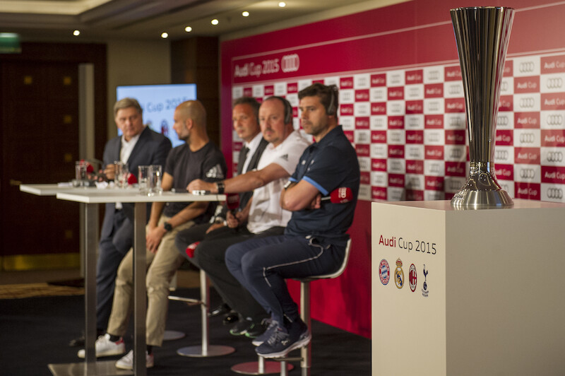 FC Bayern po raz trzeci zdobywa puchar Audi Cup