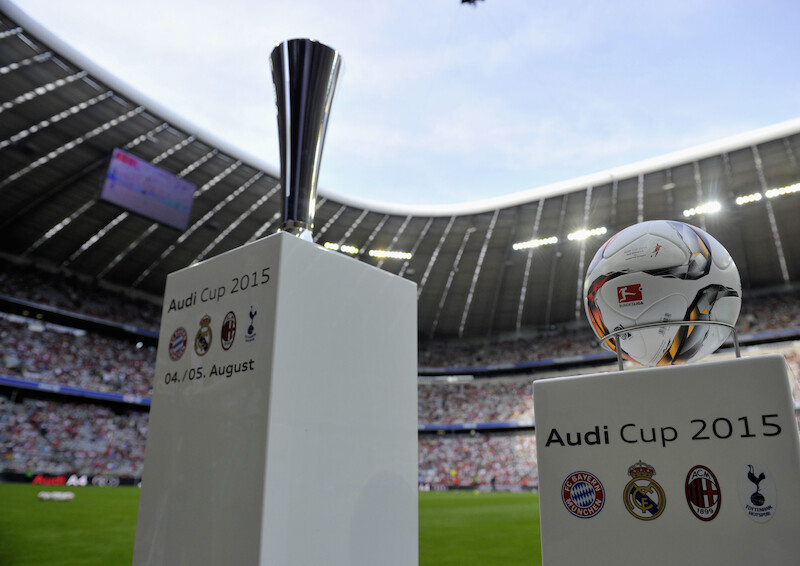 FC Bayern po raz trzeci zdobywa puchar Audi Cup