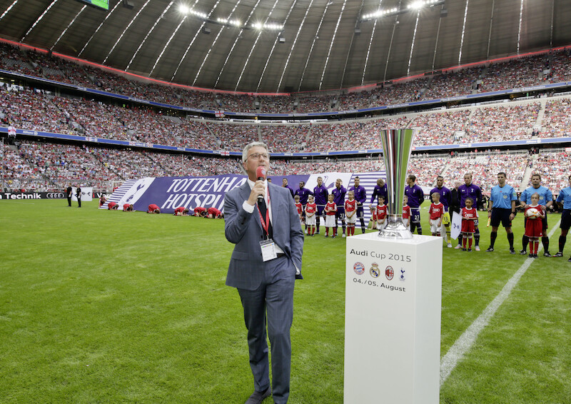 FC Bayern po raz trzeci zdobywa puchar Audi Cup
