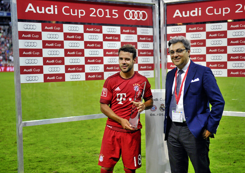 FC Bayern po raz trzeci zdobywa puchar Audi Cup