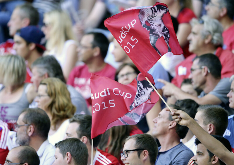 FC Bayern po raz trzeci zdobywa puchar Audi Cup