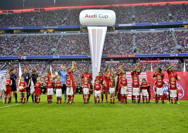 FC Bayern po raz trzeci zdobywa puchar Audi Cup