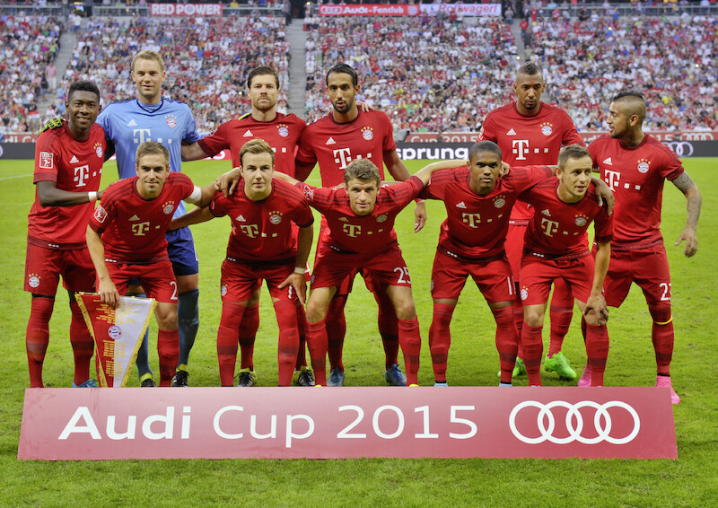 FC Bayern po raz trzeci zdobywa puchar Audi Cup