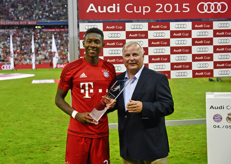 FC Bayern po raz trzeci zdobywa puchar Audi Cup