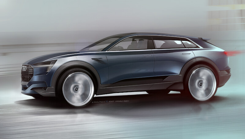 Perspektywa seryjnej produkcji: Audi e-tron quattro concept na IAA 2015