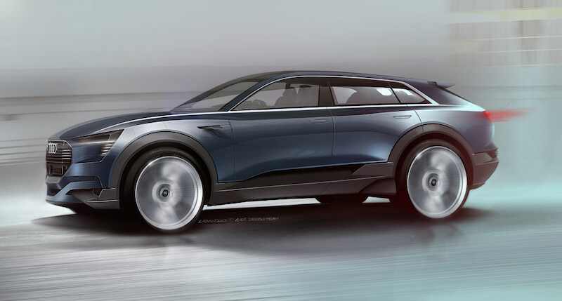 Audi e-tron quattro concept: Radość bezkompromisowej elektrycznej jazdy