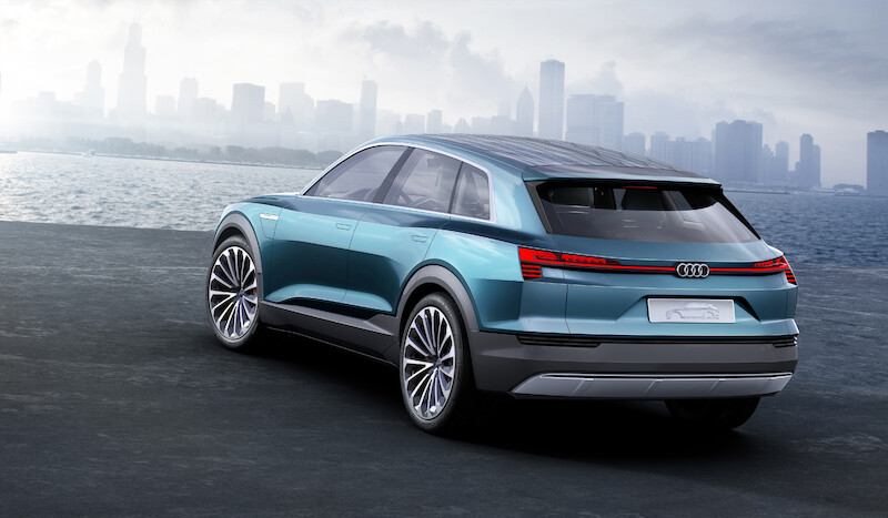Audi e-tron quattro concept: Radość bezkompromisowej elektrycznej jazdy