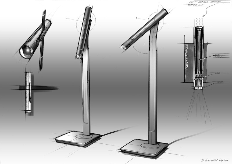 Audi Industrial Design rozpoczyna współpracę z producentem designerskiego oświetlenia, firmą Occhio