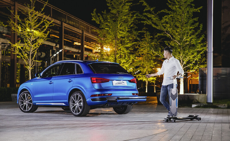 Audi connected mobility concept