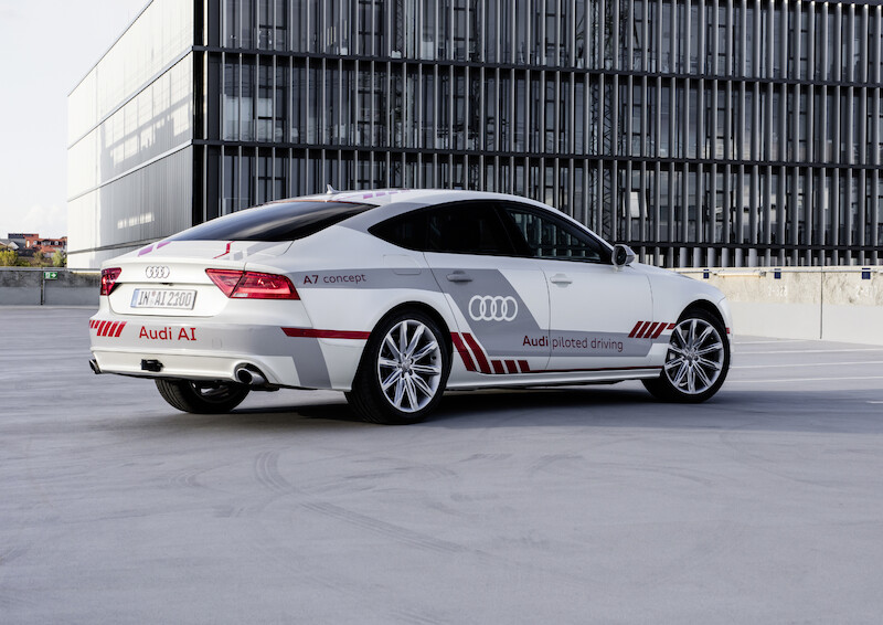 Audi A7 piloted driving concept