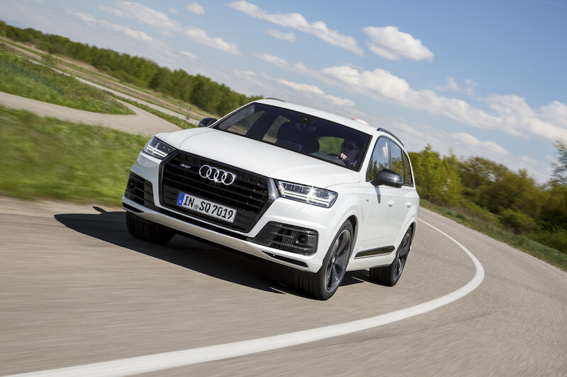 Audi SQ7 - biały Tofana