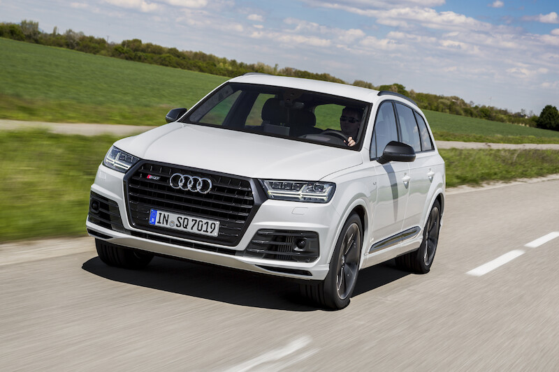 Audi SQ7 - biały Tofana