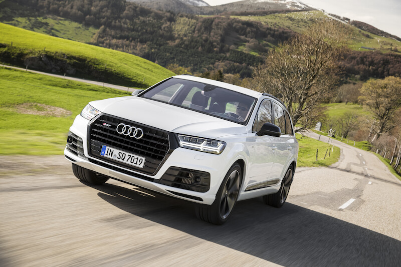 Audi SQ7 - biały Tofana