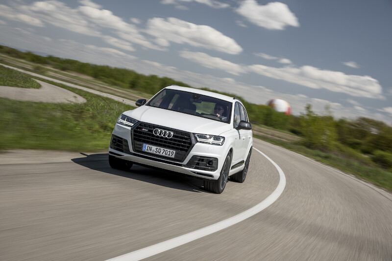 Audi SQ7 - biały Tofana