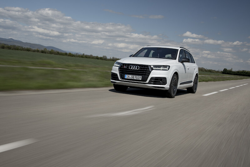 Audi SQ7 - biały Tofana