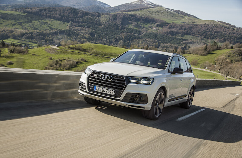 Audi SQ7 - biały Tofana