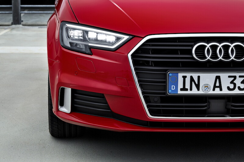 Audi A3 Sportback - czerwony Tango